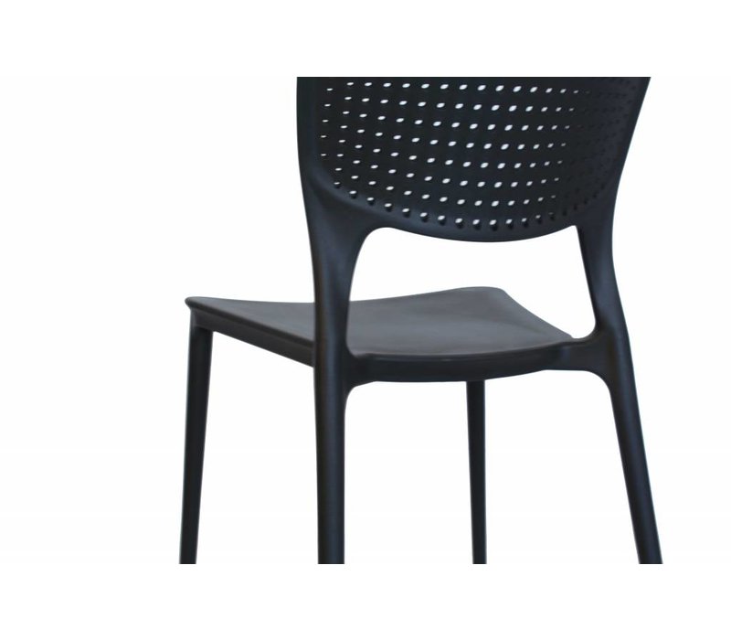 Tuinstoel Modern Zwart Nino Uit Voorraad Leverbaar Dimehouse City Shop