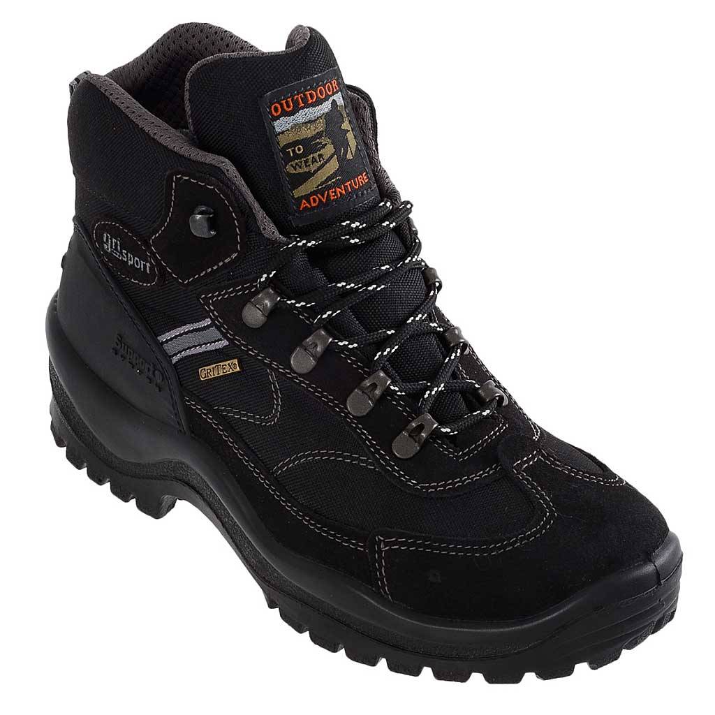 Wandelschoenen Grisport Torino Mid Zwart