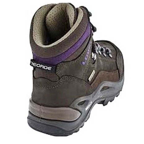 Lowa Renegade GTX Mid Slate Blackberry Wandelschoenen Dames Lowa Renegade GTX Mid Slate Blackberry Wandelschoenen Dames