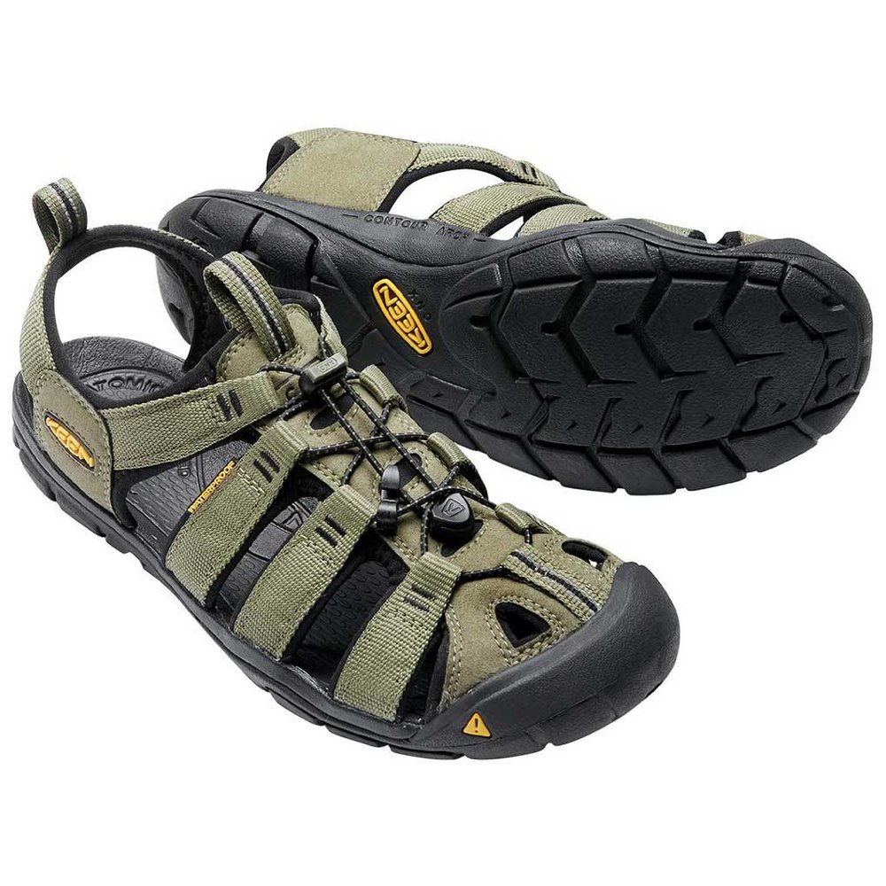 Keen Clearwater CNX Sandalen Olive Heren - BD Store