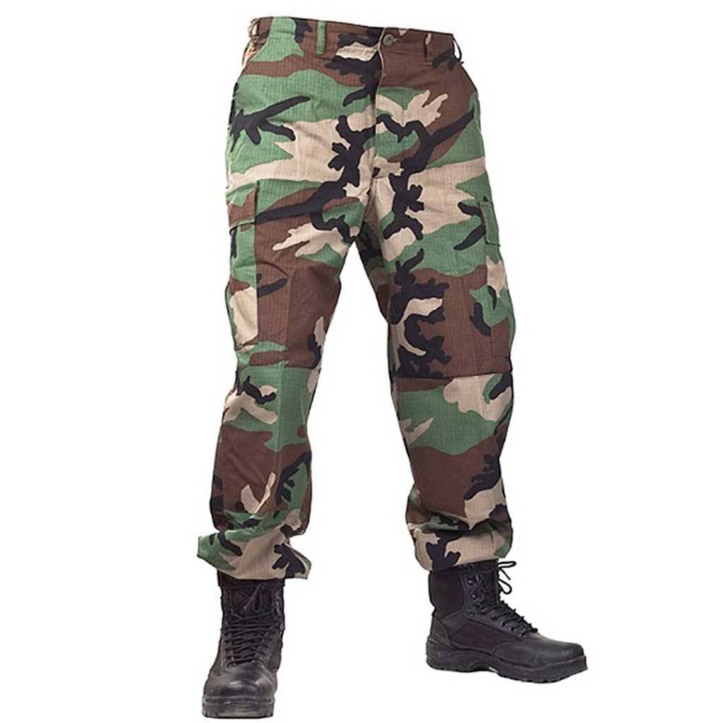 Combat Fostex BDU+ Woodland Camouflage - Dames Heren - BD Store