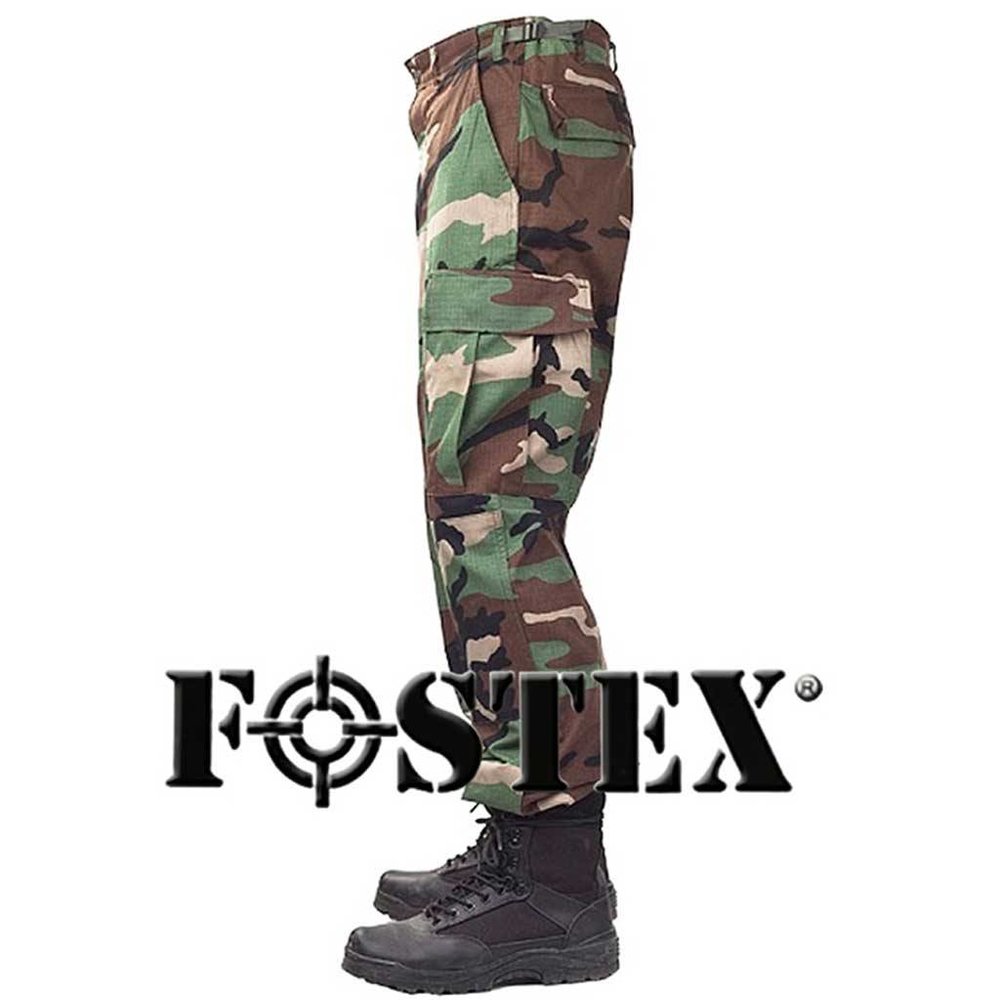 Fostex BDU+ Woodland Camouflage Combat Broek Fostex BDU+ Woodland Camouflage Combat Broek