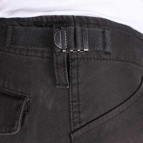 Vintage Industries M65 Heavy Satin Pants Black Outdoorbroek Heren Vintage Industries M65 Heavy Satin Pants Black Outdoorbroek Heren