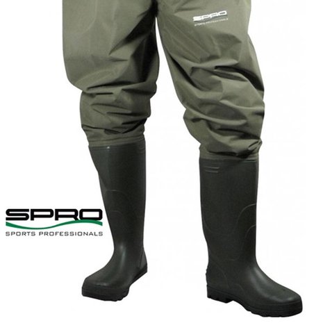 Spro PVC Groen Waadpak Spro PVC Groen Waadpak