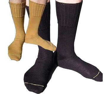 G.V.T. Legersokken in Zwart en Kaki