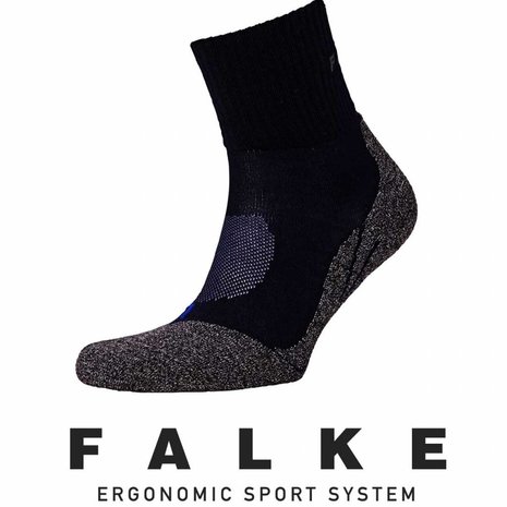 Falke TK2 Cool Short Zwart Wandelsokken Heren