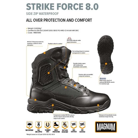 Legerkisten Magnum Strike Force 8.0 SZ WP - Waterdicht - BD Store