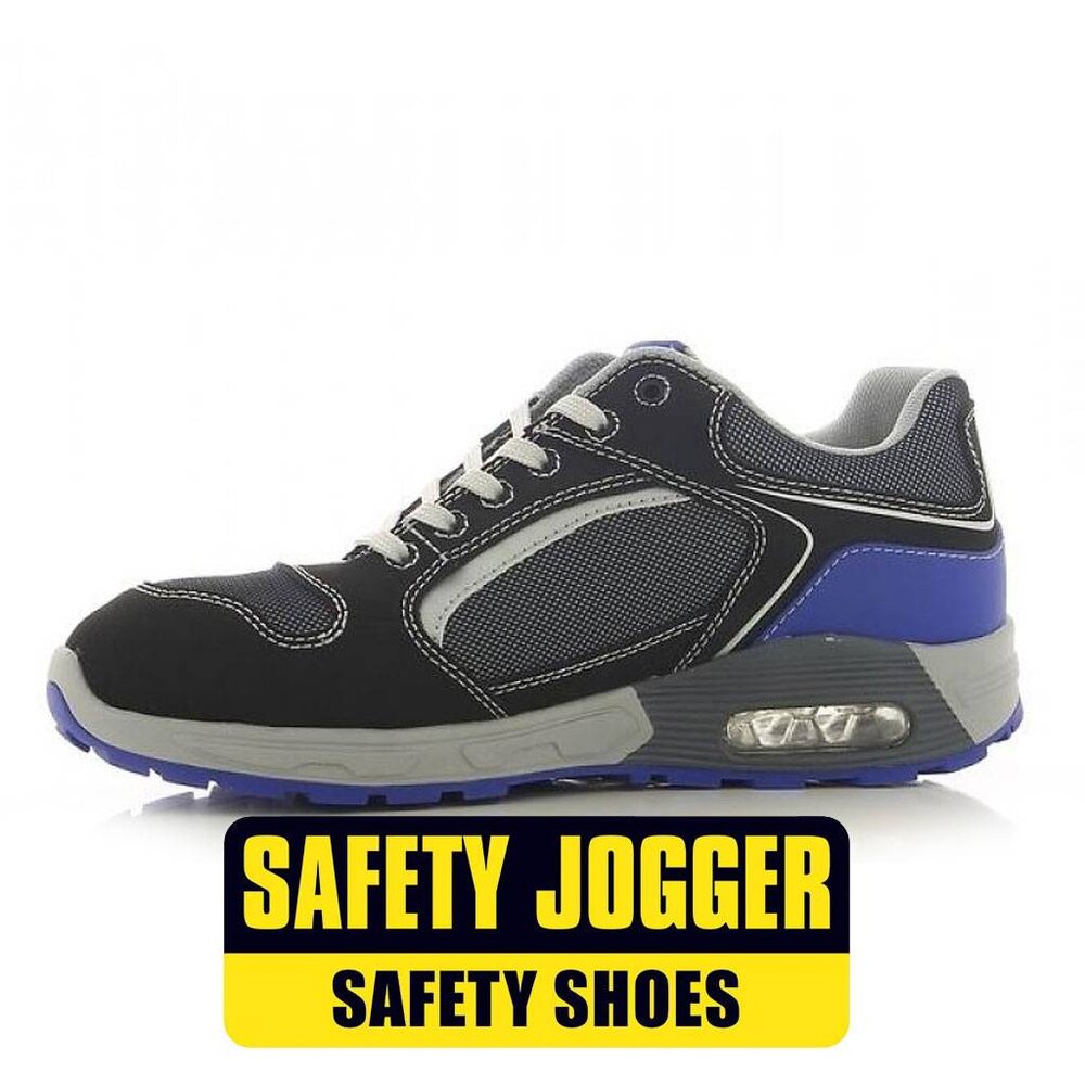 Safety Jogger Raptor S1P Zwart Blauw Werkschoenen Safety Jogger Raptor S1P Zwart Blauw Werkschoenen