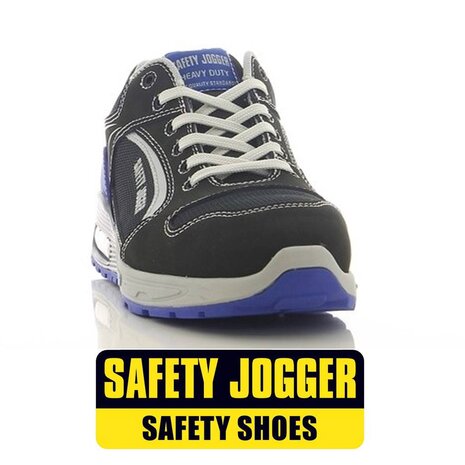 Safety Jogger Raptor S1P Zwart Blauw Werkschoenen Safety Jogger Raptor S1P Zwart Blauw Werkschoenen