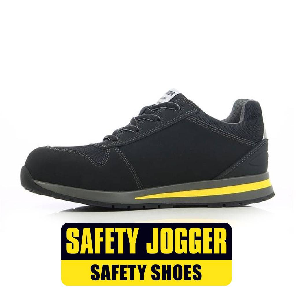 Safety Jogger Turbo S3 Zwart Geel Werkschoenen Uniseks