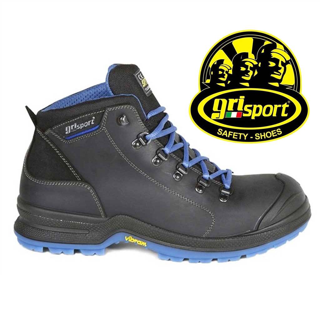 Grisport Safety Data S3 Zwart-Blauw Werkschoenen Heren