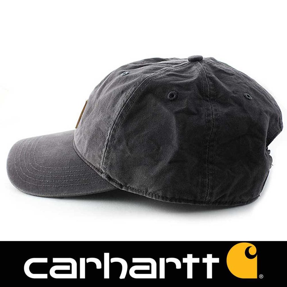 Carhartt Canvas Black Cap Carhartt Canvas Black Cap