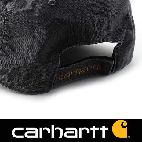 Carhartt Canvas Black Cap Carhartt Canvas Black Cap