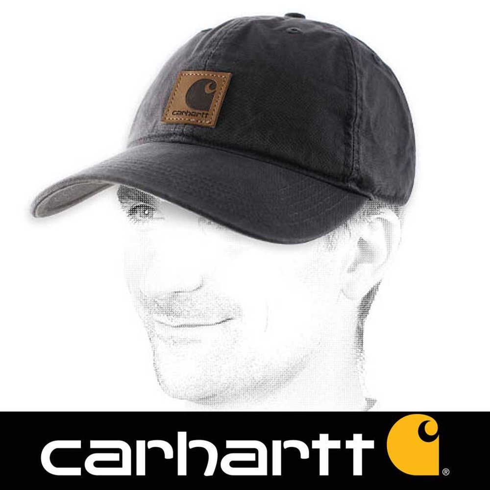 Carhartt Canvas Black Cap Carhartt Canvas Black Cap