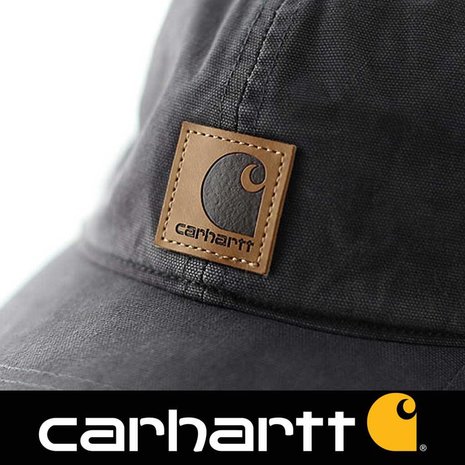 Carhartt Canvas Black Cap Carhartt Canvas Black Cap