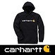 Carhartt Signature Logo Sweatshirt Black Heren Carhartt Signature Logo Sweatshirt Black Heren