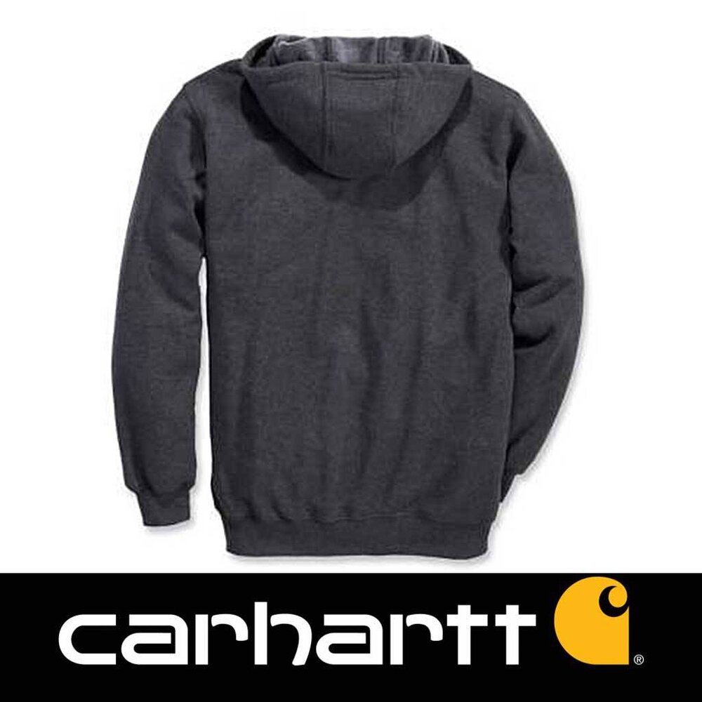 Carhartt Marquette Logo Carbon Heather Sweatshirt Heren