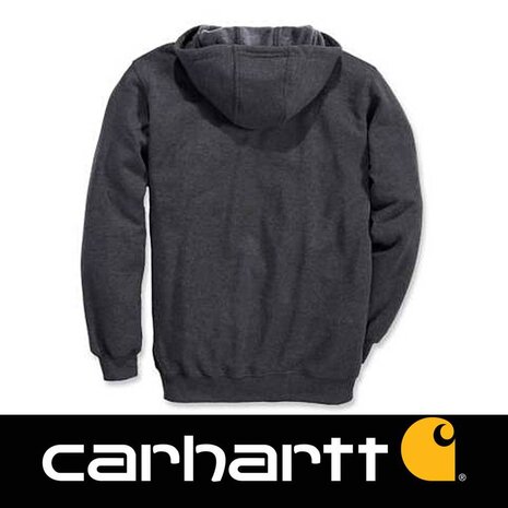 Carhartt Marquette Logo Carbon Heather Sweatshirt Heren