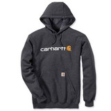 Carhartt Marquette Logo Carbon Heather Sweatshirt Heren Carhartt Marquette Logo Carbon Heather Sweatshirt Heren
