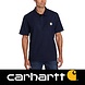 Carhartt Work Pocket Navy Poloshirt Heren Carhartt Work Pocket Navy Poloshirt Heren