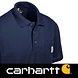 Carhartt Work Pocket Navy Poloshirt Heren Carhartt Work Pocket Navy Poloshirt Heren