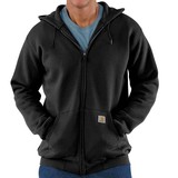 Carhartt Midweight Zip Hooded Sweatshirt Zwart Heren Carhartt Midweight Zip Hooded Sweatshirt Zwart Heren