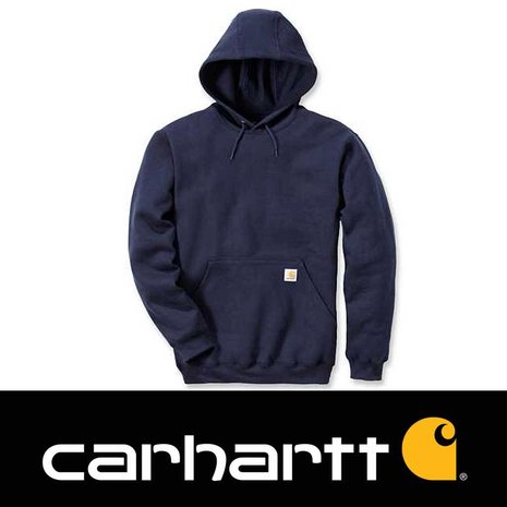 Carhartt Midweight Hooded Sweatshirt New Navy Heren Carhartt Midweight Hooded Sweatshirt New Navy Heren