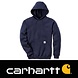 Carhartt Hooded Sweatshirt New Navy Heren Carhartt Hooded Sweatshirt New Navy Heren