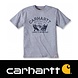 Carhartt Hard To Wear Out Graphic Heather Grey T-Shirt Heren Carhartt Hard To Wear Out Graphic Heather Grey T-Shirt Heren