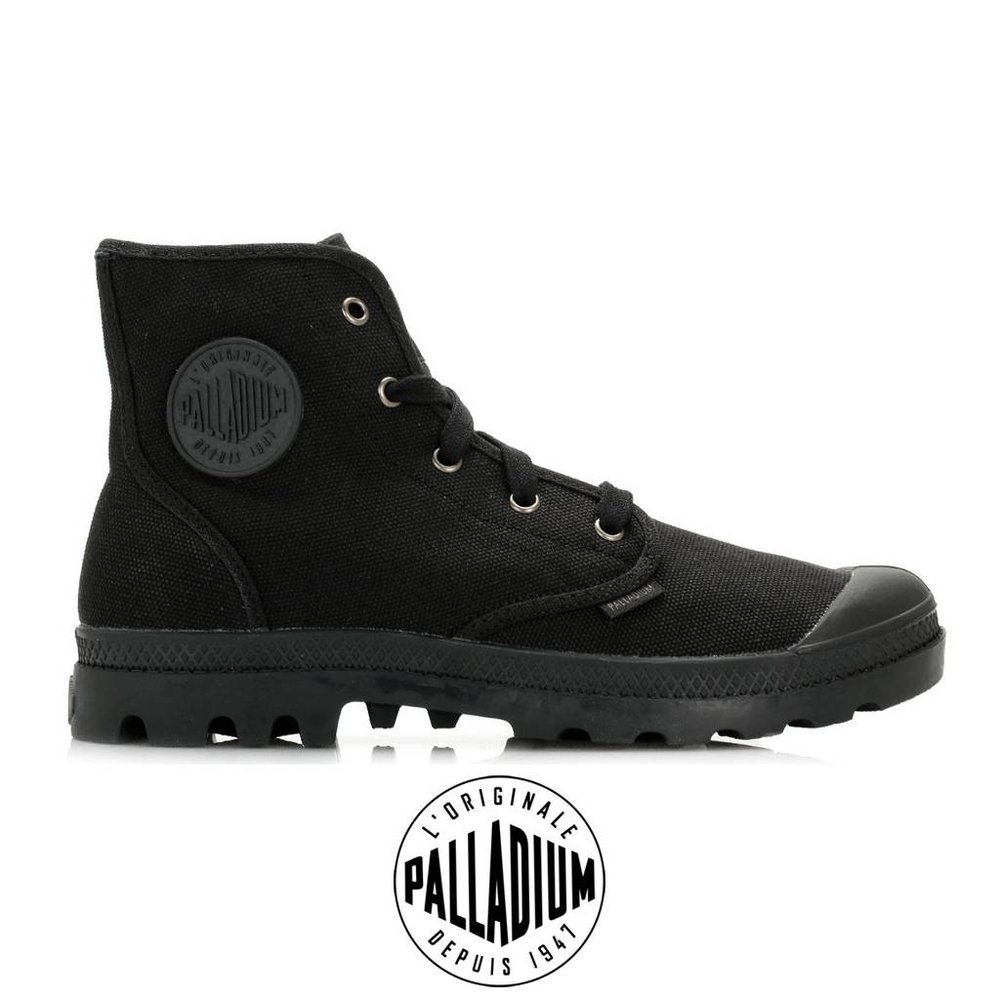 Palladium Pampa Hi Zwart Schoenen Dames Palladium Pampa Hi Zwart Schoenen Dames