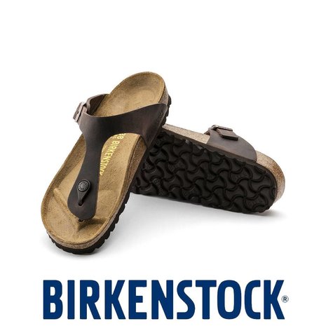 Birkenstock Gizeh Habana Slippers Heren - BD Store