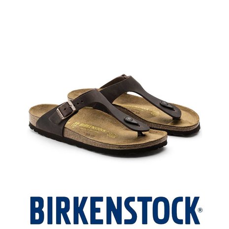 Birkenstock Gizeh Habana Slippers Heren - BD Store