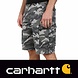 Carhartt Rugged Cargo Grey Camo Short Heren Carhartt Rugged Cargo Grey Camo Short Heren