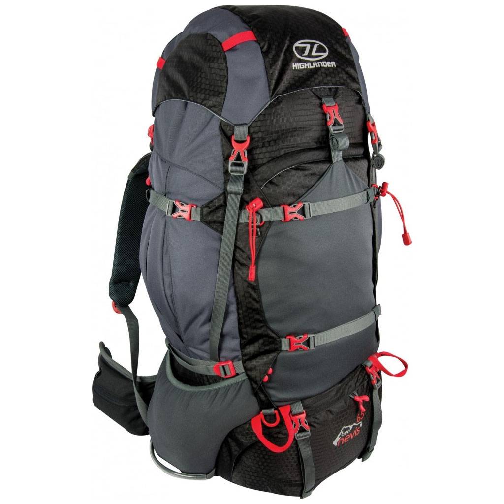 Ben Nevis 65L Zwart Rugzak Ben Nevis 65L Zwart Rugzak