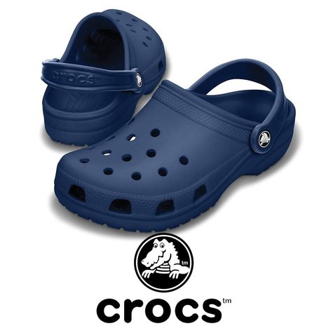 Crocs Classic Navy Klompen Crocs Classic Navy Klompen