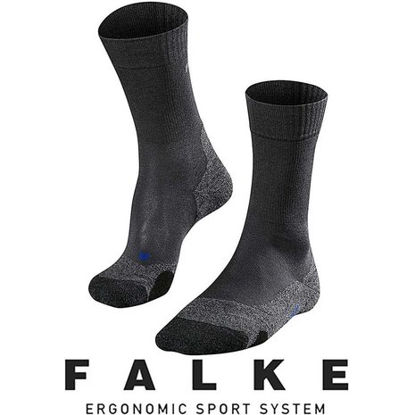 Falke TK2 Cool Asphalt Wandelsokken Heren Falke TK2 Cool Asphalt Wandelsokken Heren