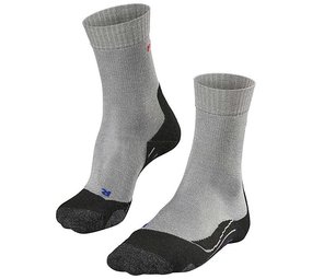 Falke TK2 Cool Licht Grijs Wandelsokken Dames Falke TK2 Cool Licht Grijs Wandelsokken Dames