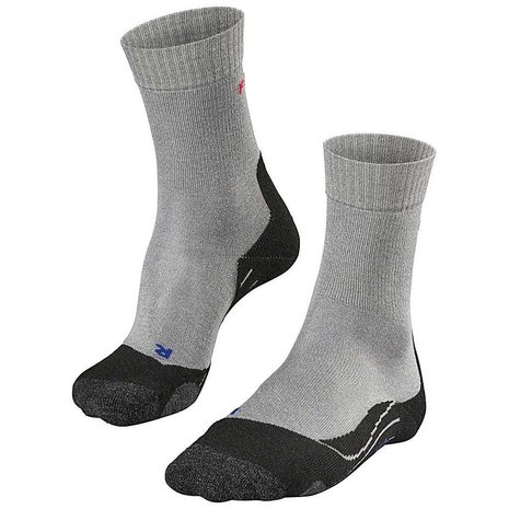 Falke TK2 Cool Licht Grijs Wandelsokken Dames Falke TK2 Cool Licht Grijs Wandelsokken Dames