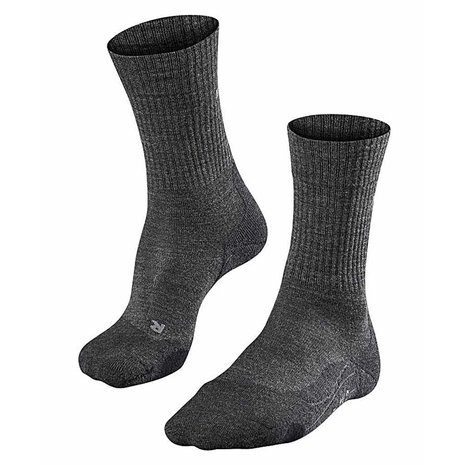 Falke TK2 Wool Smog Wandelsokken Heren Falke TK2 Wool Smog Wandelsokken Heren