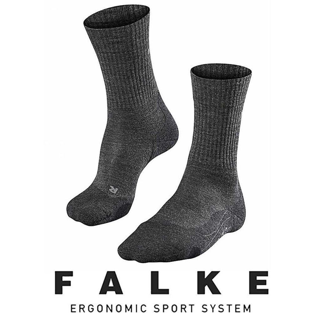 Falke TK2 Wool Smog Wandelsokken Heren Falke TK2 Wool Smog Wandelsokken Heren