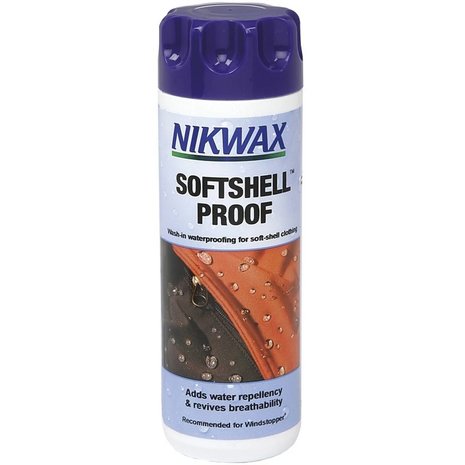 Nikwax Softshell Proof Wash-In 300 ml Onderhoud