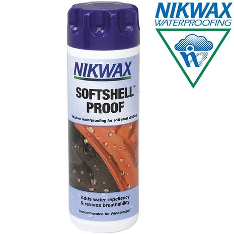 Nikwax Softshell Proof Wash-In 300 ml Onderhoud