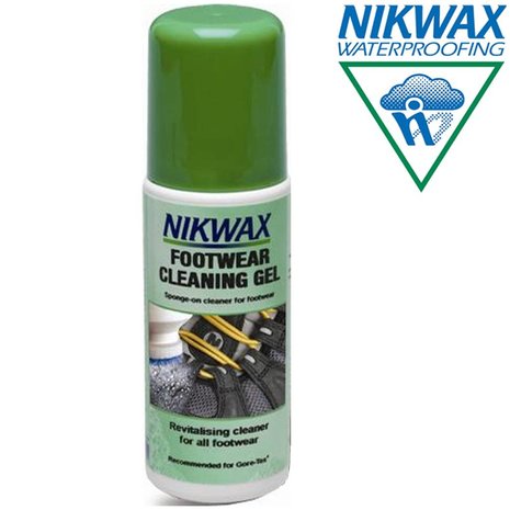 Nikwax Footwear Cleaning Gel 125ml Onderhoud Nikwax Footwear Cleaning Gel 125ml Onderhoud
