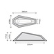 Highlander Blackthorn 1 XL Hunter Green Tent Highlander Blackthorn 1 XL Hunter Green Tent