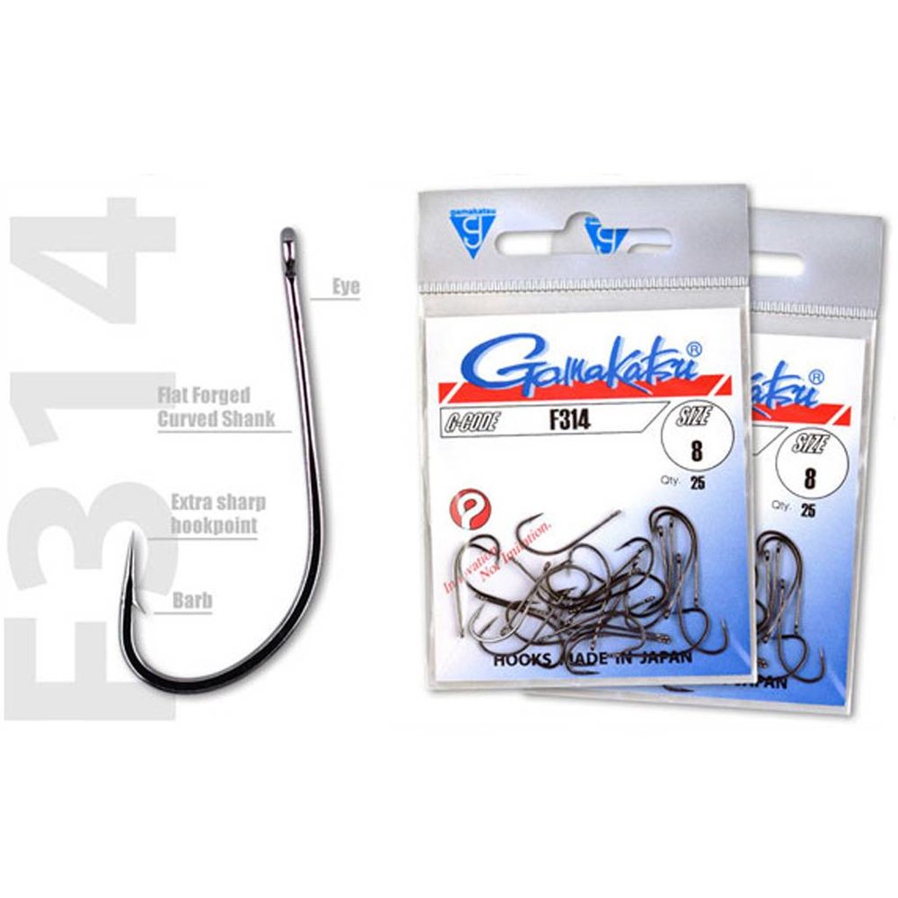 Vishaken Allround F314 Hooks Black Vishaken Vishaken Allround F314 Hooks Black Vishaken