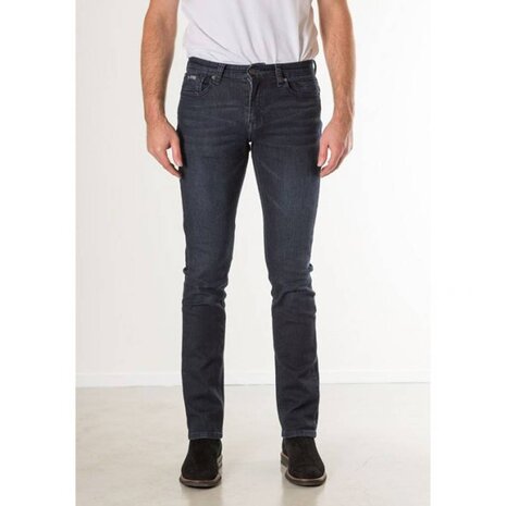 New Star 999 JV-SLIM DNM1 Stretch Denim Dark Blue Jeans Heren