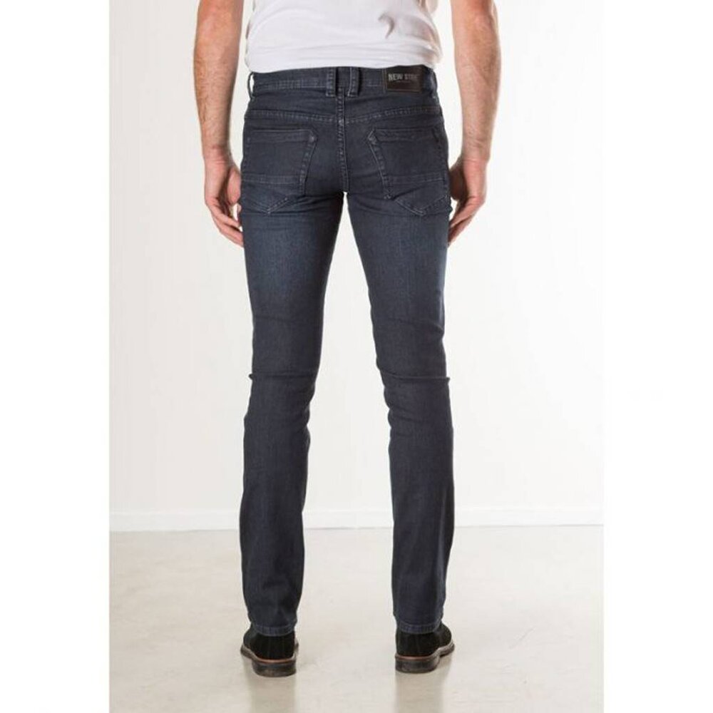 New Star 999 JV-SLIM DNM1 Stretch Denim Dark Blue Jeans Heren