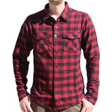 Vintage Industries Harley Shirt Red Check Heren