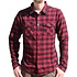 Harley Shirt Red Check Heren Harley Shirt Red Check Heren