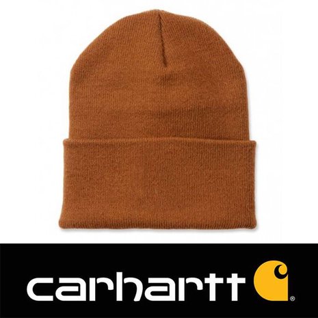 Carhartt Watch Hat Bruin Muts Carhartt Watch Hat Bruin Muts